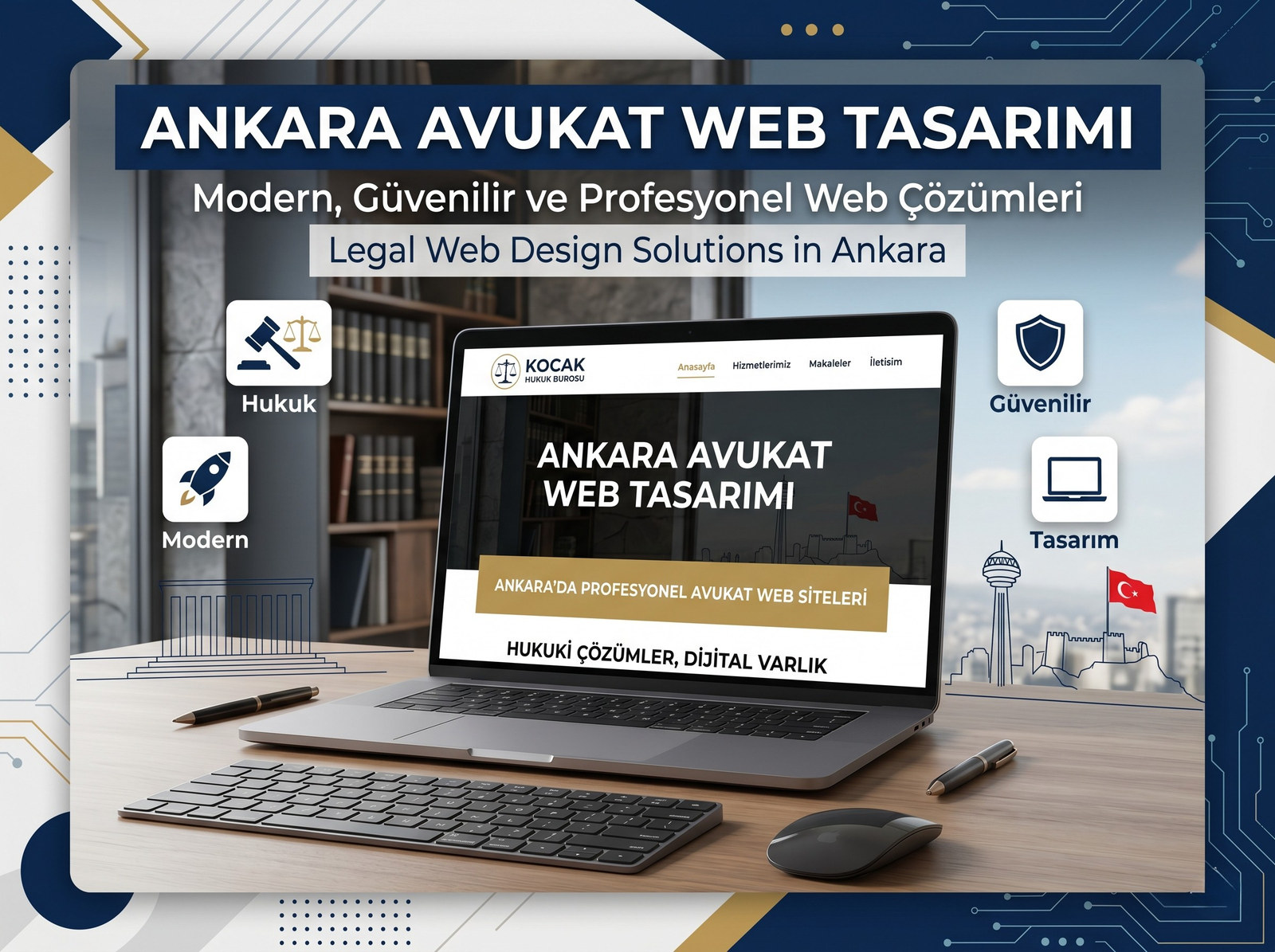 Yenimahalle Avukat Web Sitesi Web Tasarımı